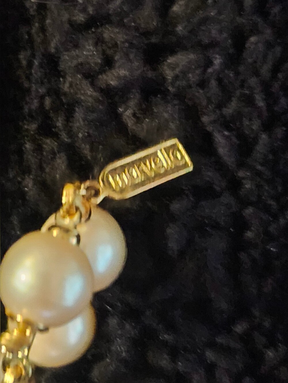 Vintage Marvella Long Pearl Necklace